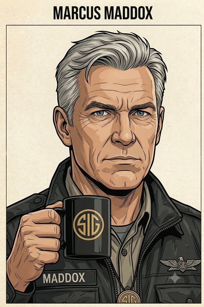 Portrait of General Marcus Maddox